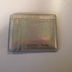 Michael Kors cardholder iridescent